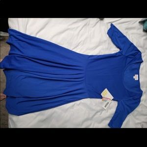 Blue dress